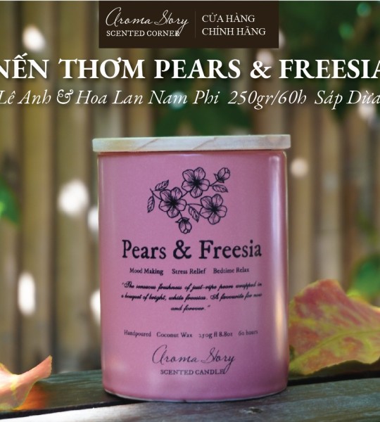 [4 Hương] BST Nến Thơm Cốc Gốm Sứ Bát Tràng Nhiều Hương Thơm Aroma Story Size 250g